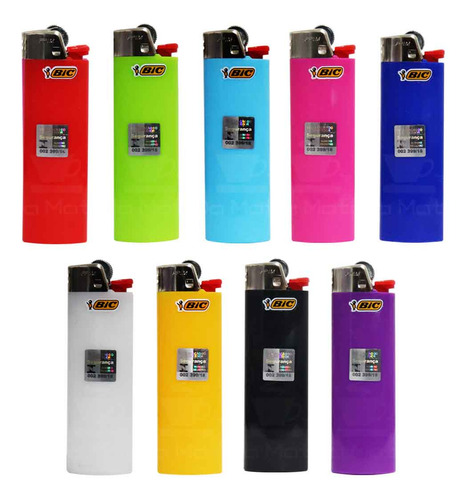 Kit 2 Cartelas De Isqueiro Bic Maxi - 24 Isqueiros
