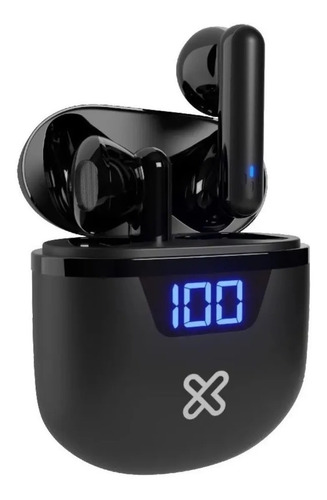 Klip Xtreme Touchbuds Led Display Wls-bt In-ear 12 Hrs Total Color Negro