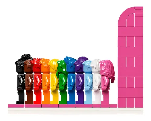 Lego 40516 - Everyone Is Awesome - Pronta ! Quantidade De Peças