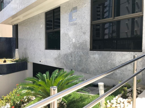 Imagem 10 de 30 de Apartamento Com 1 Quarto Para Alugar, 35 M² Por R$ 3.200/mês Com Taxas- Boa Viagem - Recife/pe - Ap2378