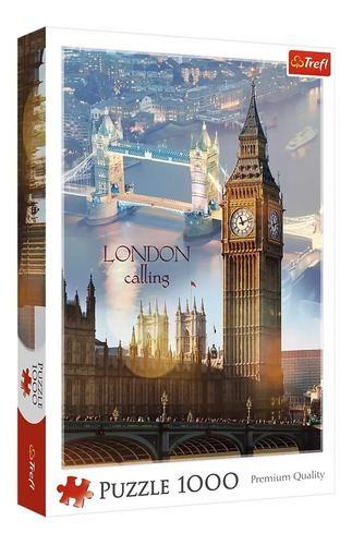 Juego De Mesa Puzzle Paisaje London 1000 Piezas 10395 Febo