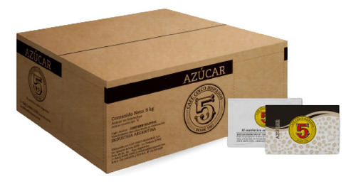 Caja X800 Sobres Azucar 5 Hispanos Premium Sin Tacc