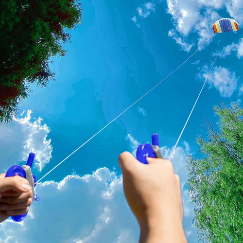 Cometa De Acrobacias De Paracaídas, Kitesurf Doble Línea