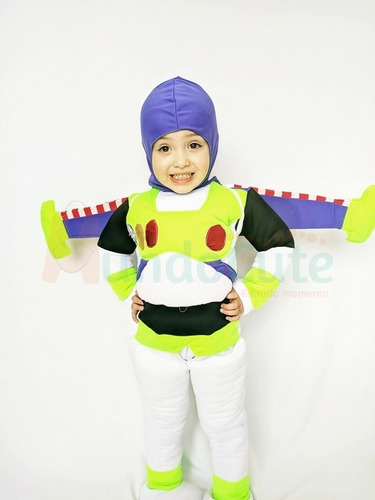 Imagen 3 de 5 de Disfraz Buzz Lightyear Niño Toy Story Boss Lightyear Premium