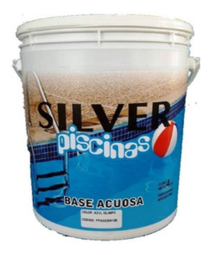 Pilntura Para Piletas X 20l Al Agua Silver Axis