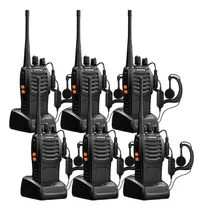 Comprar Walkie Talkies Baofeng Bf-888s 6 Pcs Uhf Recargables