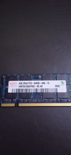 Memoria Ddr2 De 4 Gb Para Lap 