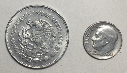 1985 Moneda Mexico 200 Pesos Very Nice Grade Conmemorativa 