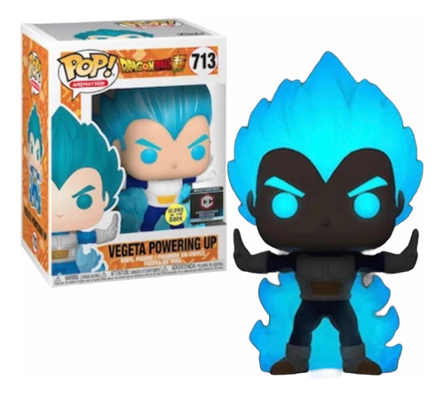 Funko Pop Dragon Ball Vegeta Powering Glow Chalice Exclusive