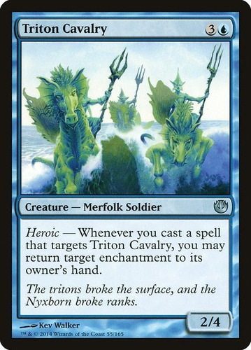Cartas Magic Triton Cavalry X4 Unidades Playset Mtg