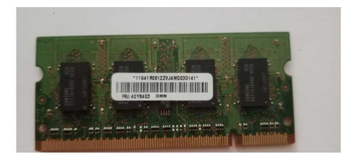 2 Memoria Ram 1 Gb Samsung