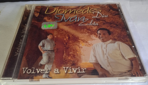 Diomedes Diaz / Volver A Vivir / Cd Original Usado