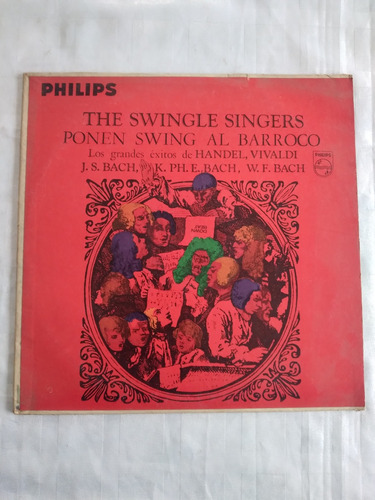 Vinilo The Swingle Singers Ponen Swing Al Barroco