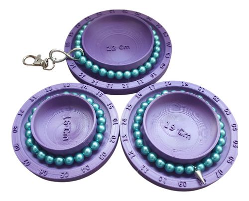 Kit Molde Para Pulseras 4 Talles Bijou Artesanal Manualidad