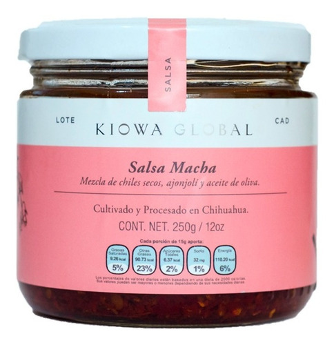 Salsa Macha, Caja Con 12 Piezas Mayoreo