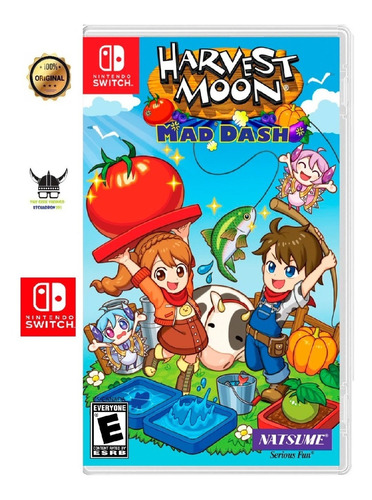 Harvest Moon Mad Dash Switch Nuevo Sellado