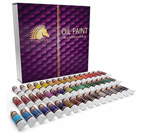 Pinturas Al Oleo Myartscape Artisticas Color Base De Aceite 