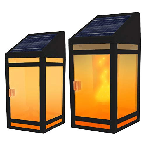 Stl 203 Luz Solar Linterna Muro Negro