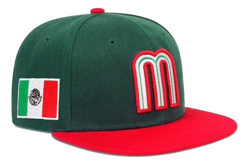 Gorra México Beisbol Snapback,  Gorra M Mexico Mundial Mlb