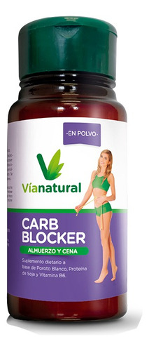 Carb Blocker Polvo Bloquea Hidratos, Sobrepeso, Diabetes, Sabor Sin sabor