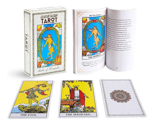 Cartas De Tarot - Dionysus Classic Con Guidebook 