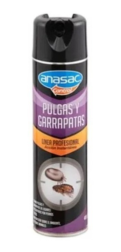 Anasac Control Insecticida Pulgas Y Garrapatas 440cc. Np