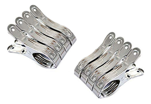 Para Pinzas De Metal Para Ropa, 6 Pinzas Para Cubrir