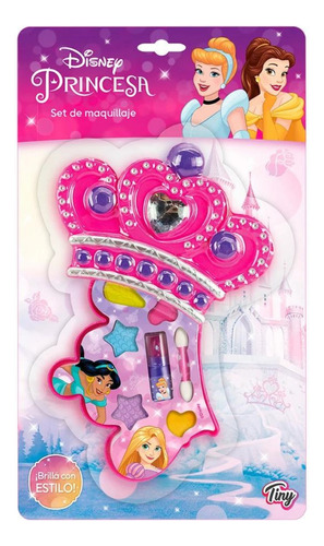 Set De Maquillaje Disney Princesa Corona Tiny Se3123