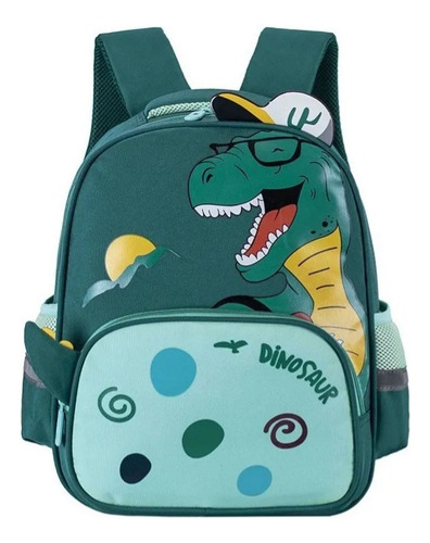 Trend Masculina Escolar Reforçada Dinosaurios Mochila Infant