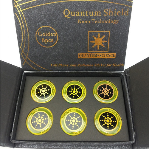 Adesivos Anti Radiação Quantum Shield Smartphone Cx C/ 6 Un
