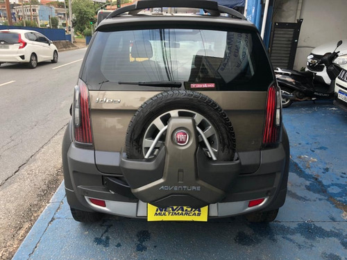 Fiat Idea Adventure 2016 1.8 Flex Cinza Automática