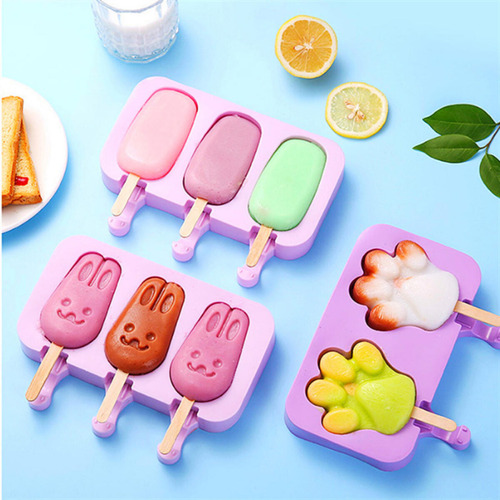 Molde Para Helado Pack X1, Molde De Silicona Para Helado