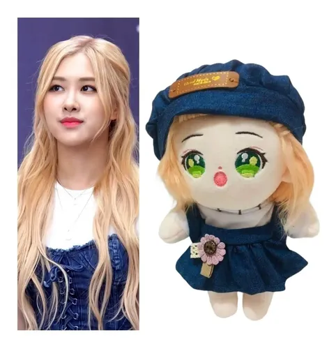 Boneca De Pelúcia Blackpink Kpop - Roseanne Park, Rose