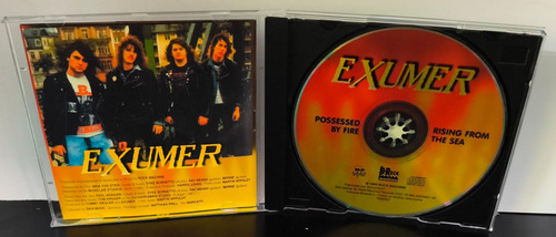 Cd - Exumer - Possessed By Fire / Rising From The Sea (Usado)