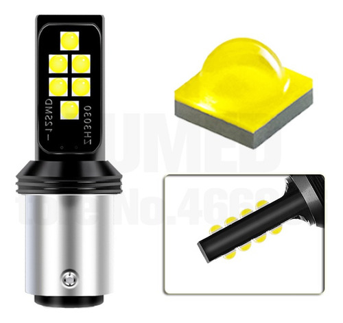 Foco Led 2 Contacto Alta/baja Super Potente Cree Led