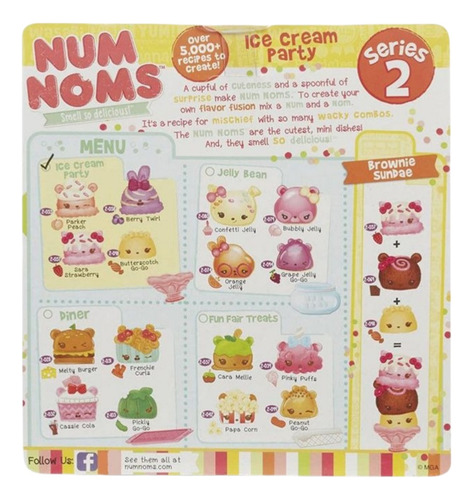 Num Noms Series 2 Ice Cream Party Juego De Juguetes