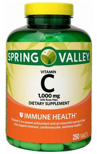 Vitamina C 1000mg Spring  X 250