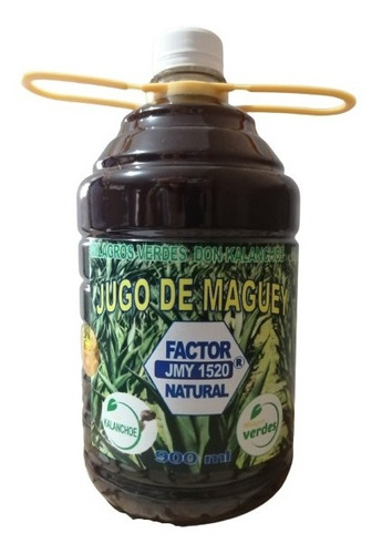 1 Lt Jugo De Maguey Milagros Verdes