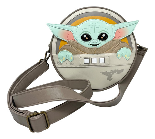 Loungefly Disney Star Wars Grogu Baby Yoda Cosplay Cantimplo