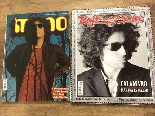 Revistas Rolling Stone- La Mano Andres Calamaro