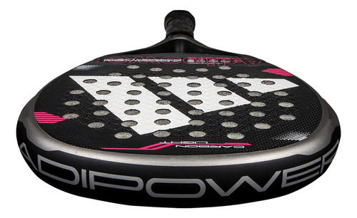 Paleta Padel adidas Adipower Carbon Light 3.4 2025 Color Negro Y Gris