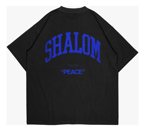 Remera Cristiana Glory Oversize Shalom Unisex