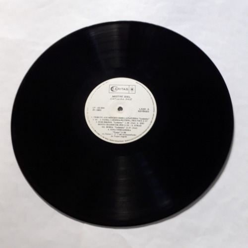 Lp Mestre Joel / Capoeira Raiz / 1993 (Usado)
