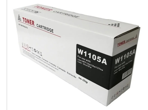 Toner W1105a Con Chip, Generico Nuevo Recargable 