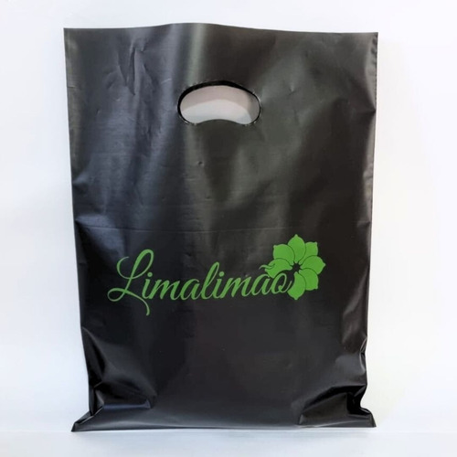 Sacola Personalizada 30x40 250unid Esp 012 Grossa Pra Lojas