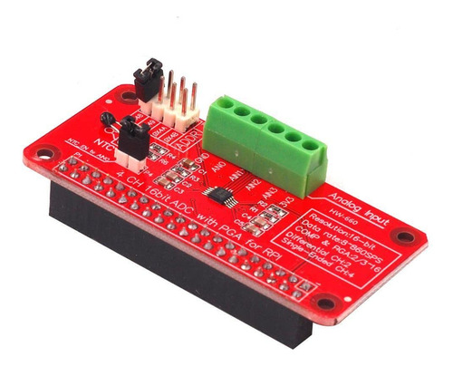 Uds Modulo Adc Para Raspberry Pi Rpi Convertidor Analogico