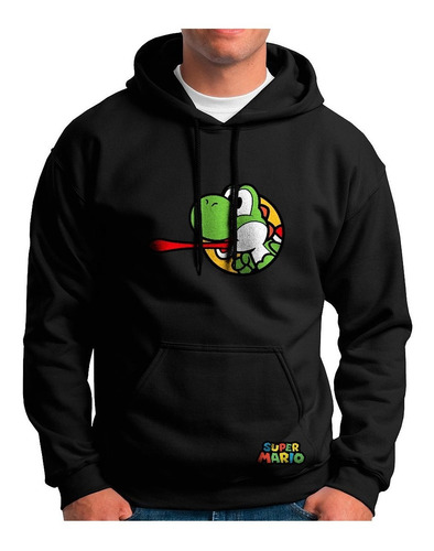 Buzo Con Capota Yoshi Hoddie Nintendo Family Mario Regalo Ho