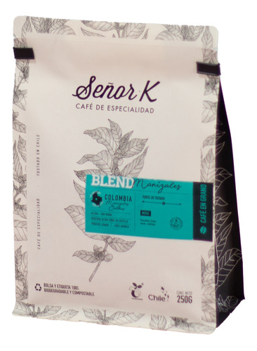 Café Señor. K Blend Manizales