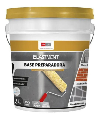 Base Preparadora Drywall Placa Cimentícia Zerotrinca 3,6l 