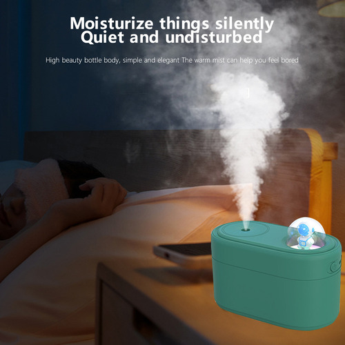 Un Coche, Cuarto De Bebé Con Luz Nocturna, Minihumidificador